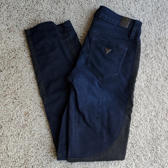 Guess Zipper Skinny Jeans Size 25 - Picture 7 of 8